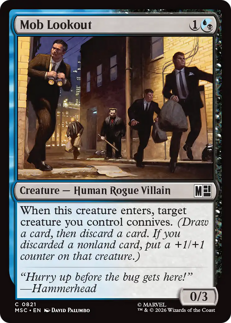 Mob Lookout [Marvel Super Heroes Commander] | Boutique FDB TCG