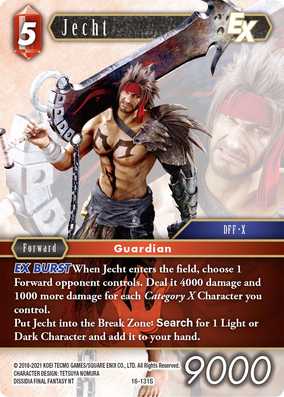 Jecht EX [Emissaries of Light] | Boutique FDB TCG