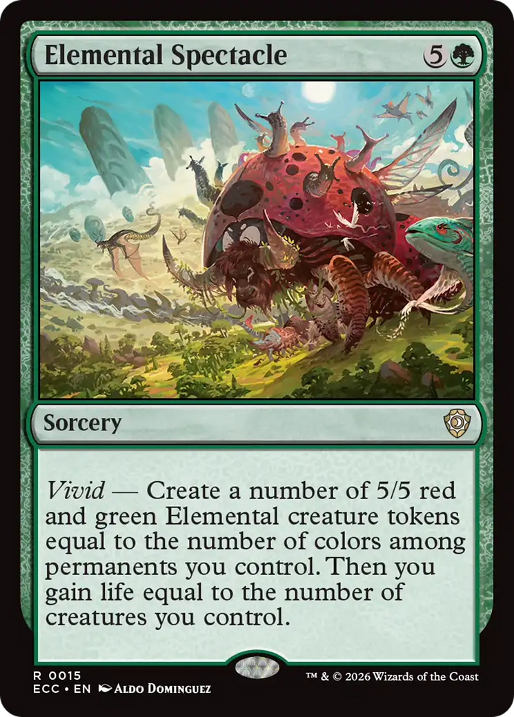 Elemental Spectacle [Lorwyn Eclipsed Commander] | Boutique FDB TCG