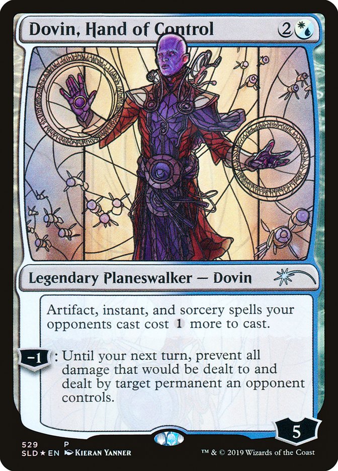 Dovin, Hand of Control (Stained Glass) [Secret Lair Drop Promos] | Boutique FDB TCG