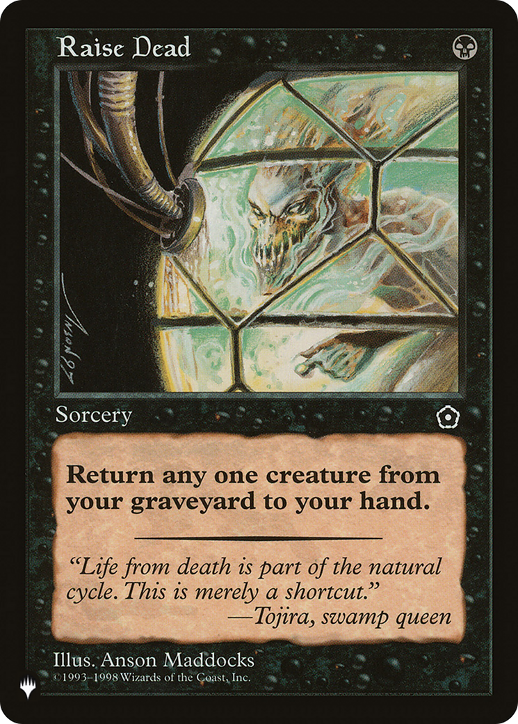 Raise Dead [The List Reprints] | Boutique FDB TCG