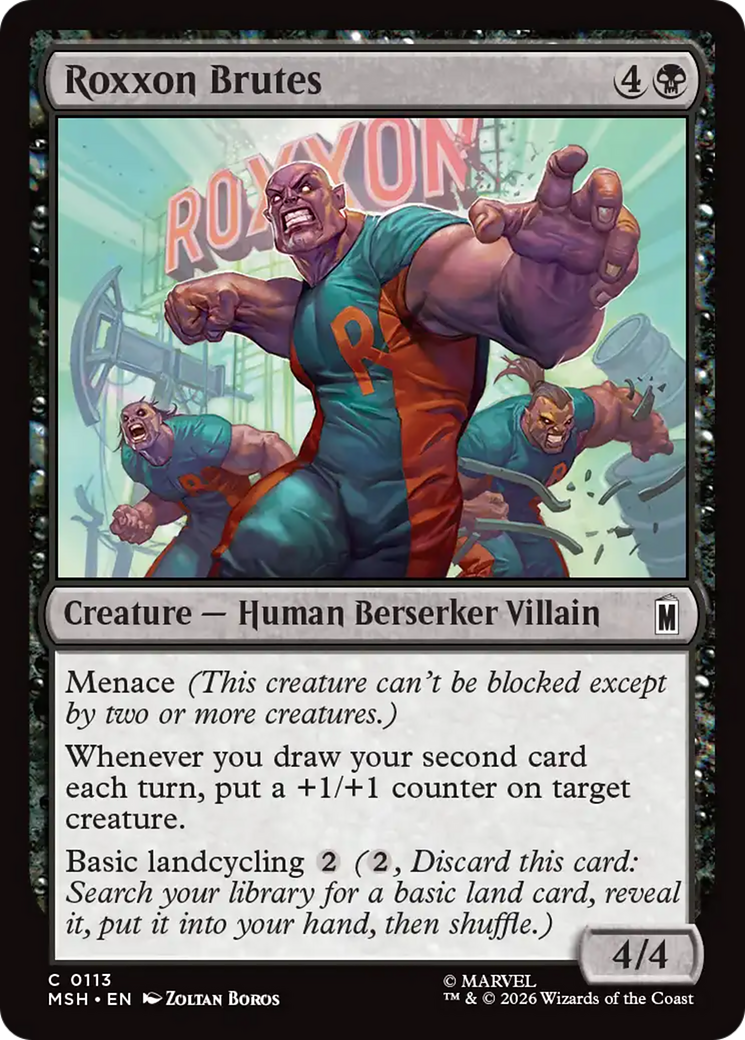 Roxxon Brutes [Marvel Super Heroes] | Boutique FDB TCG