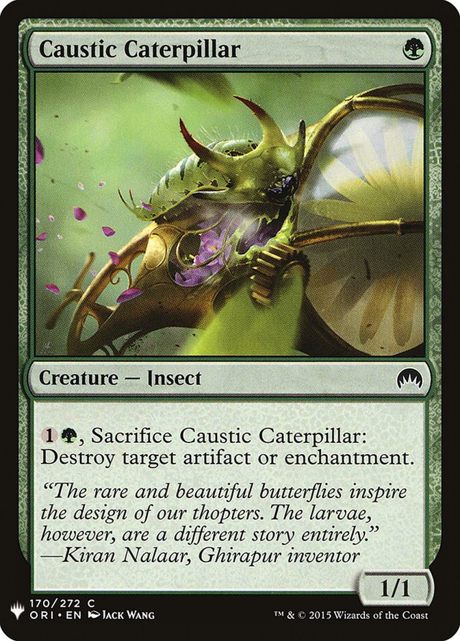 Caustic Caterpillar [Mystery Booster] | Boutique FDB TCG