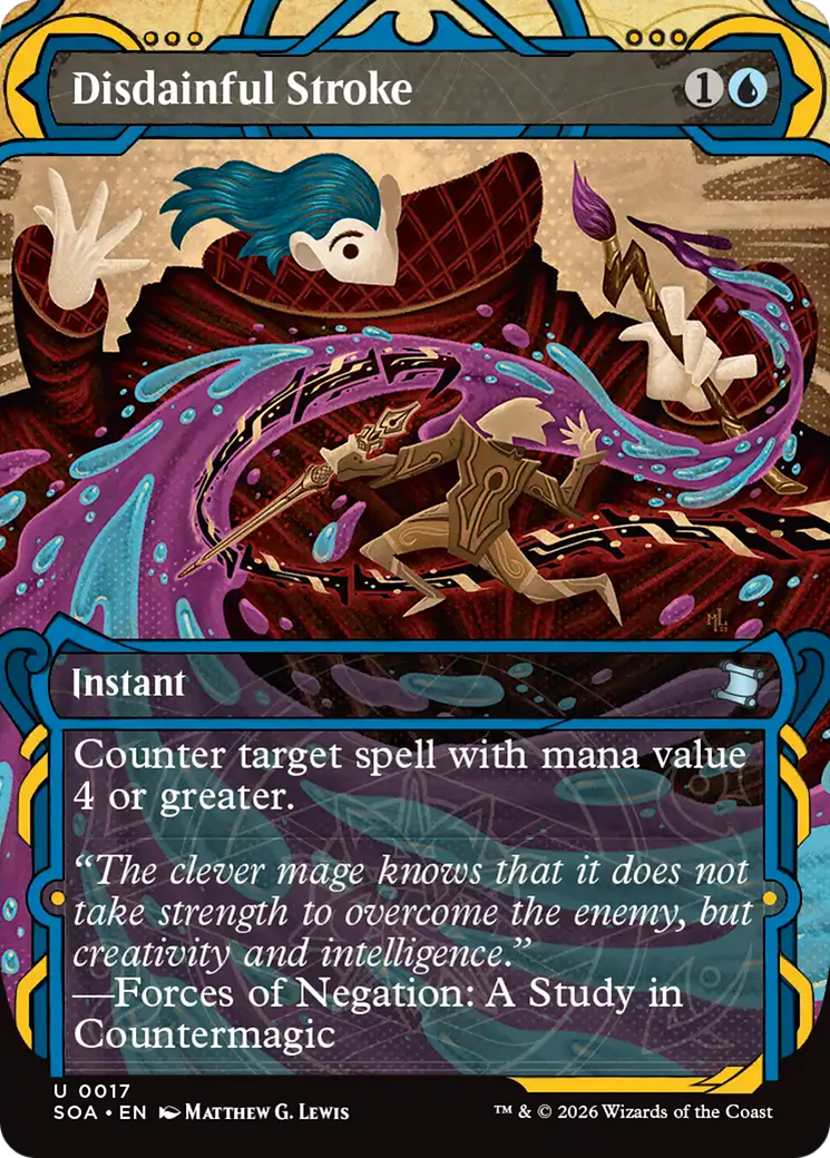 Disdainful Stroke [Secrets of Strixhaven: Mystical Archive] | Boutique FDB TCG