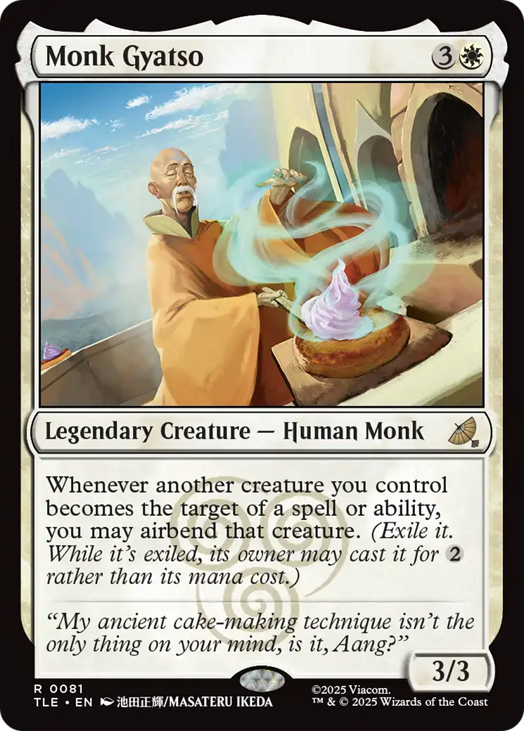 Monk Gyatso [Avatar: The Last Airbender: Eternal-Legal] | Boutique FDB TCG