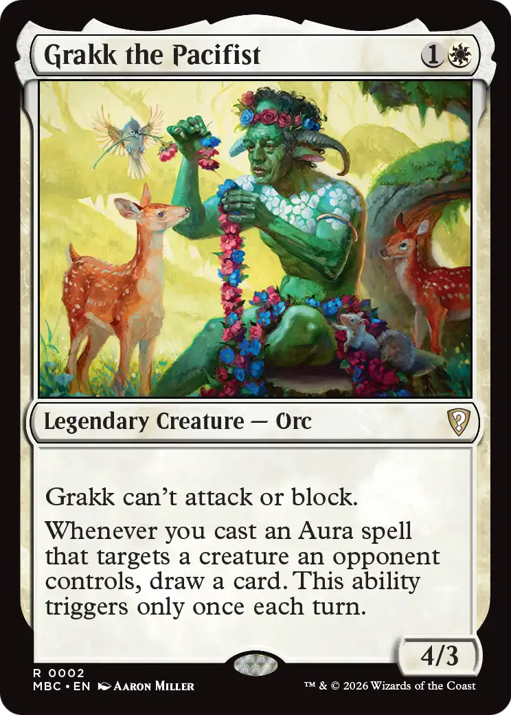 Grakk the Pacifist [Mystery Booster: Commander Edition] | Boutique FDB TCG