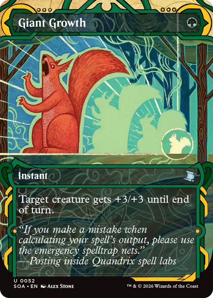 Giant Growth [Secrets of Strixhaven: Mystical Archive] | Boutique FDB TCG