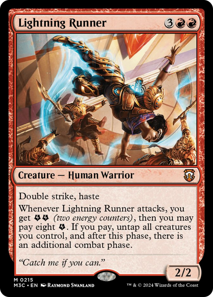 Lightning Runner [Modern Horizons 3 Commander] | Boutique FDB TCG