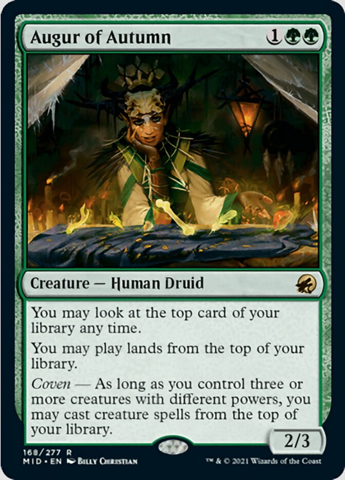 Augur of Autumn [Innistrad: Midnight Hunt] | Boutique FDB TCG