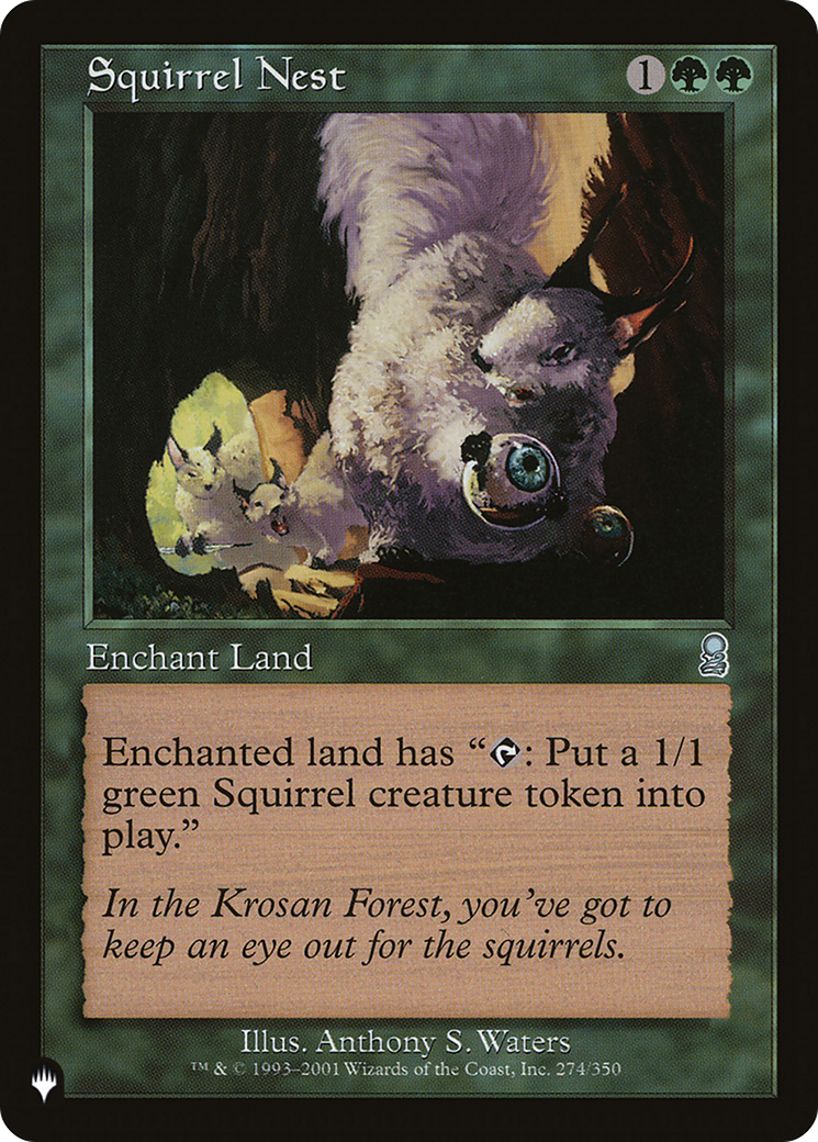 Squirrel Nest [The List Reprints] | Boutique FDB TCG