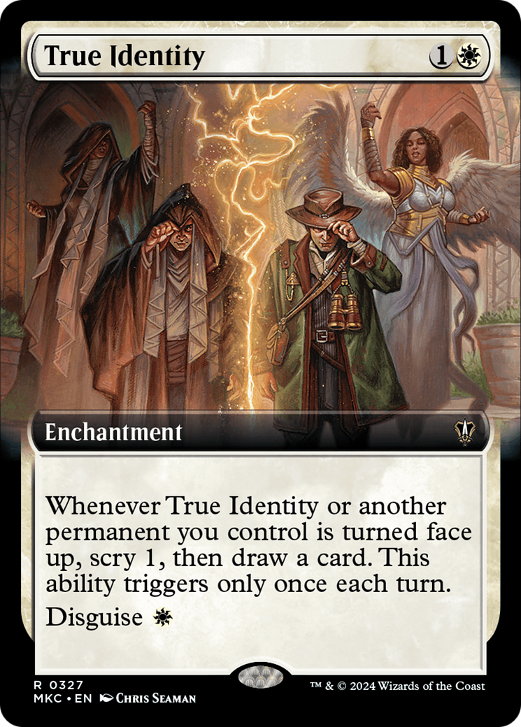 True Identity (Extended Art) [Murders at Karlov Manor Commander] | Boutique FDB TCG