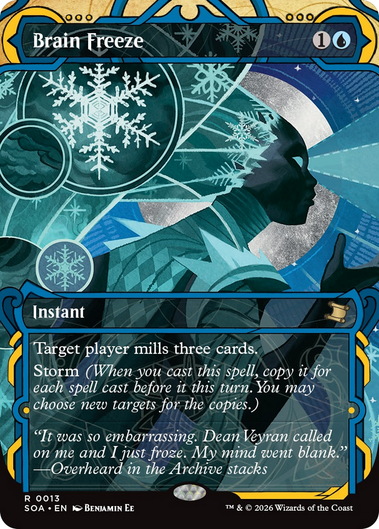Brain Freeze [Secrets of Strixhaven: Mystical Archive] | Boutique FDB TCG