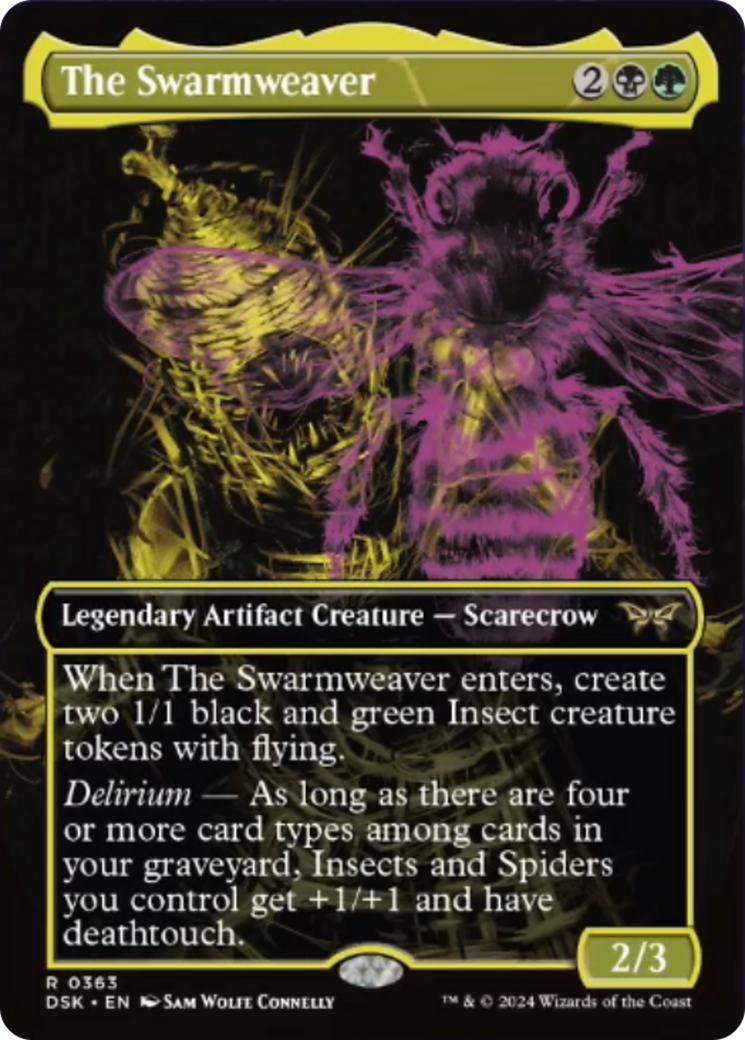 The Swarmweaver (Showcase) [Duskmourn: House of Horror] | Boutique FDB TCG