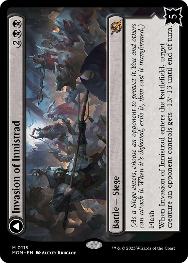 Invasion of Innistrad // Deluge of the Dead [March of the Machine] | Boutique FDB TCG