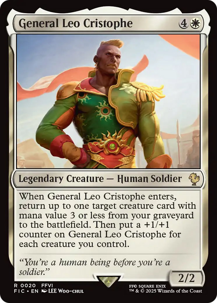 General Leo Cristophe [FINAL FANTASY Commander] | Boutique FDB TCG