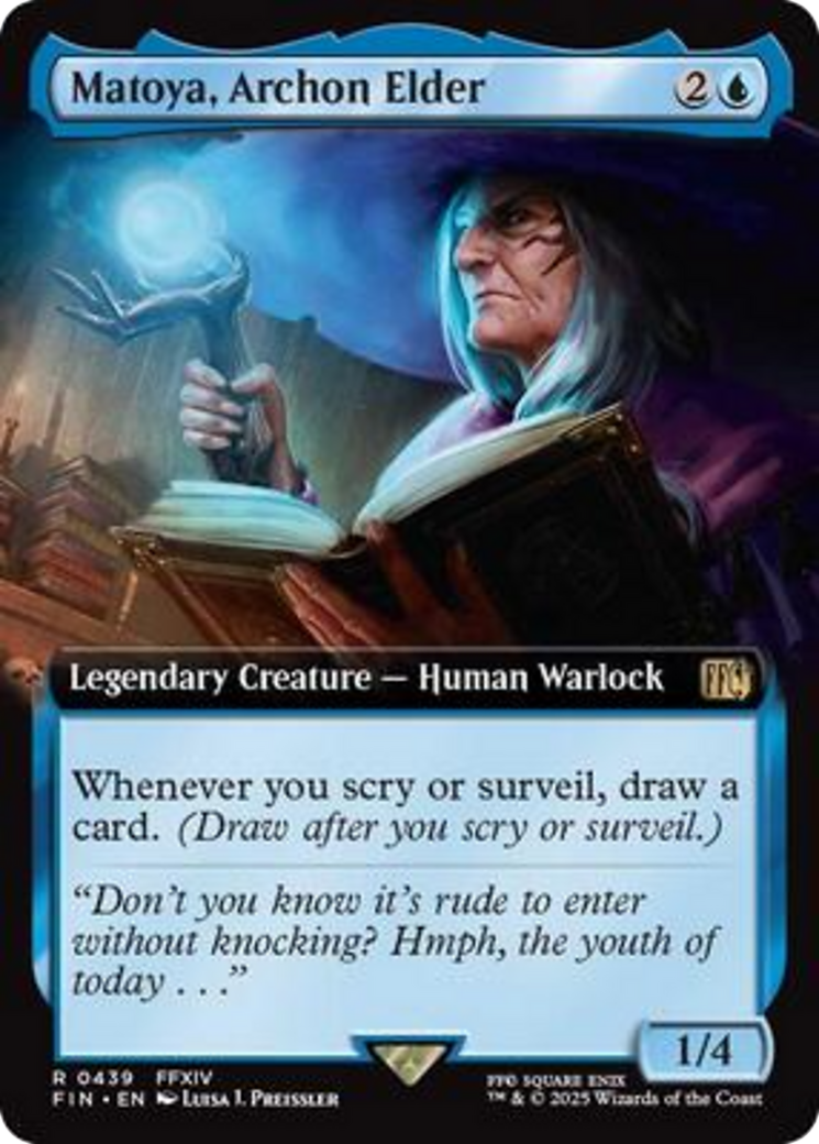 Matoya, Archon Elder (Extended Art) [FINAL FANTASY] | Boutique FDB TCG