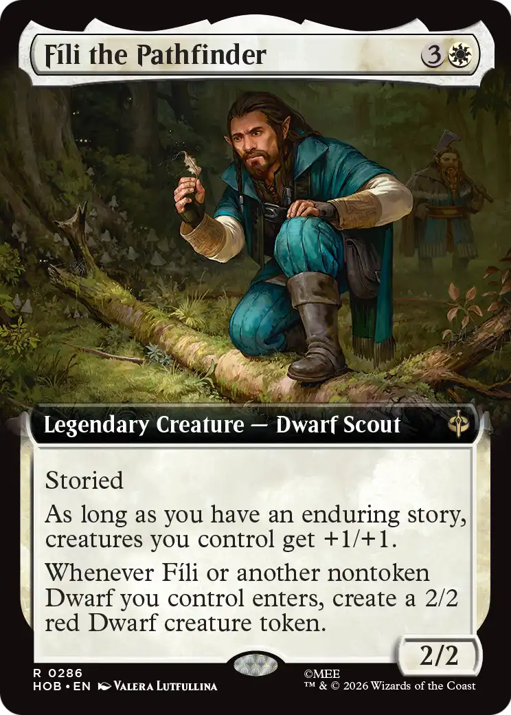 Fili the Pathfinder (Extended Art) [The Hobbit] | Boutique FDB TCG