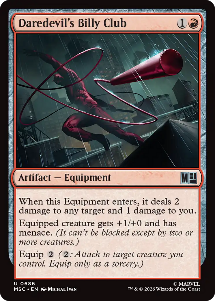 Daredevil's Billy Club [Marvel Super Heroes Commander] | Boutique FDB TCG