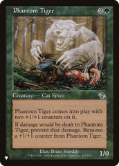 Phantom Tiger [The List Reprints] | Boutique FDB TCG