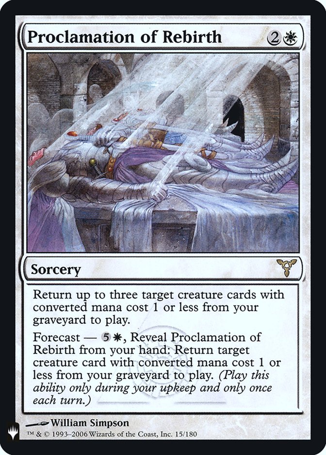 Proclamation of Rebirth [Mystery Booster] | Boutique FDB TCG
