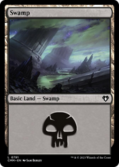 Swamp (791) [Commander Masters] | Boutique FDB TCG