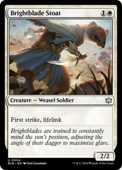 Brightblade Stoat [Bloomburrow] | Boutique FDB TCG