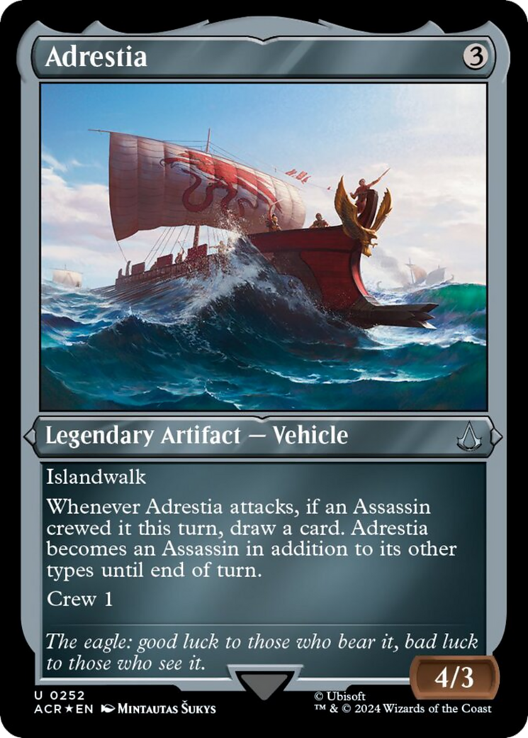 Adrestia (Foil Etched) [Assassin's Creed] | Boutique FDB TCG