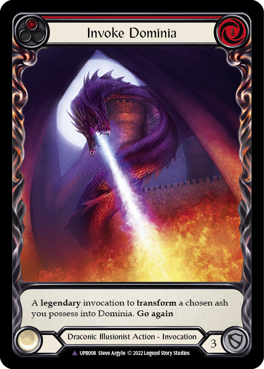 Invoke Dominia // Dominia (Marvel) [UPR008] (Uprising)  Cold Foil | Boutique FDB TCG