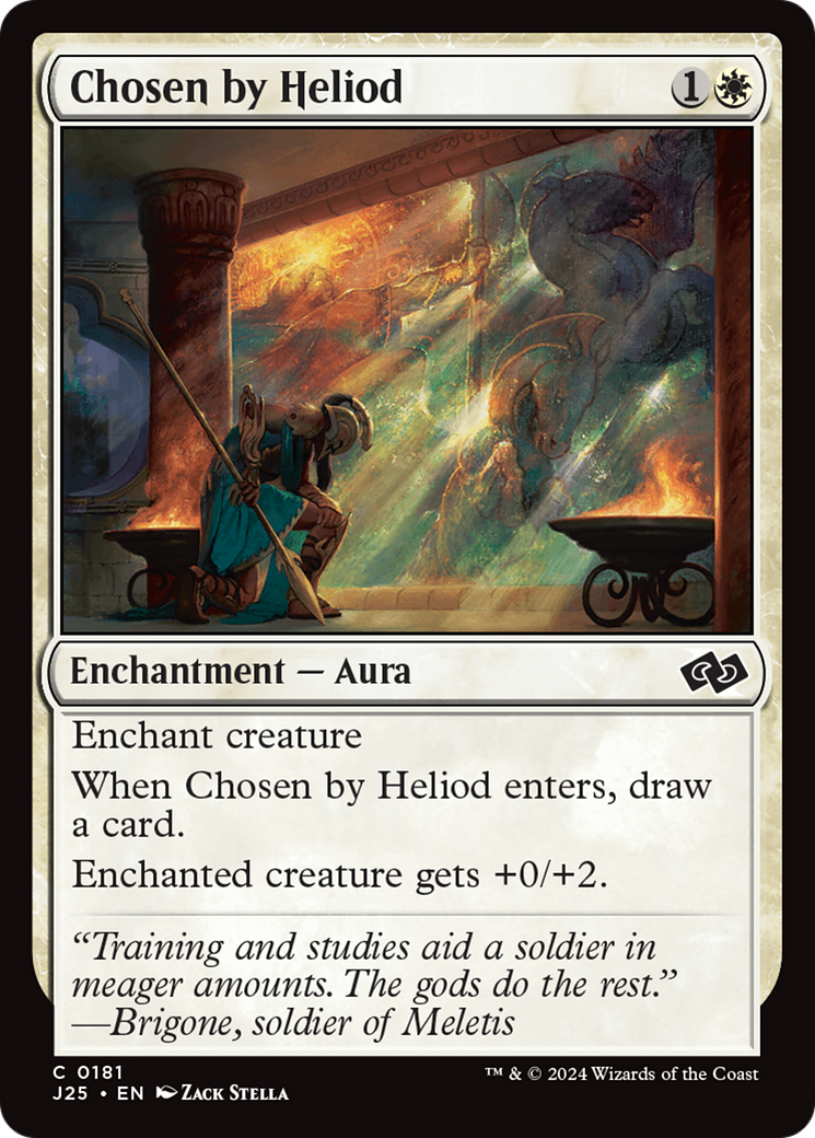 Chosen by Heliod [Foundations Jumpstart] | Boutique FDB TCG