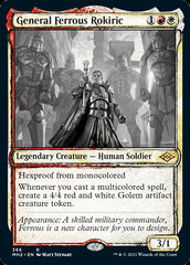 General Ferrous Rokiric (Sketch) [Modern Horizons 2] | Boutique FDB TCG