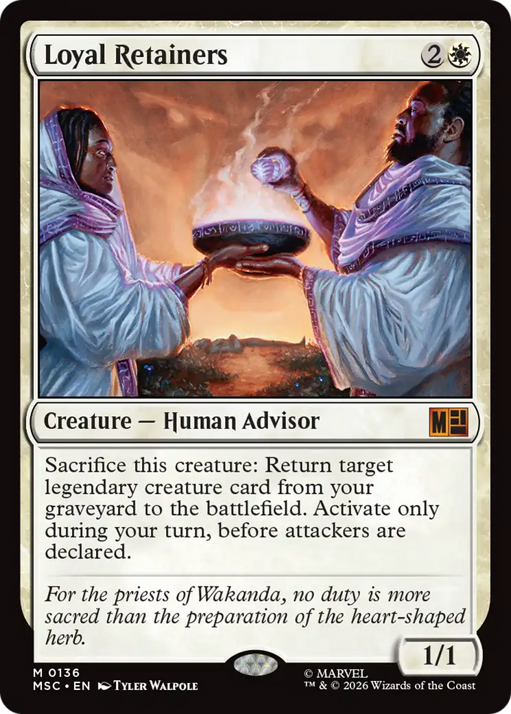 Loyal Retainers [Marvel Super Heroes Commander] | Boutique FDB TCG