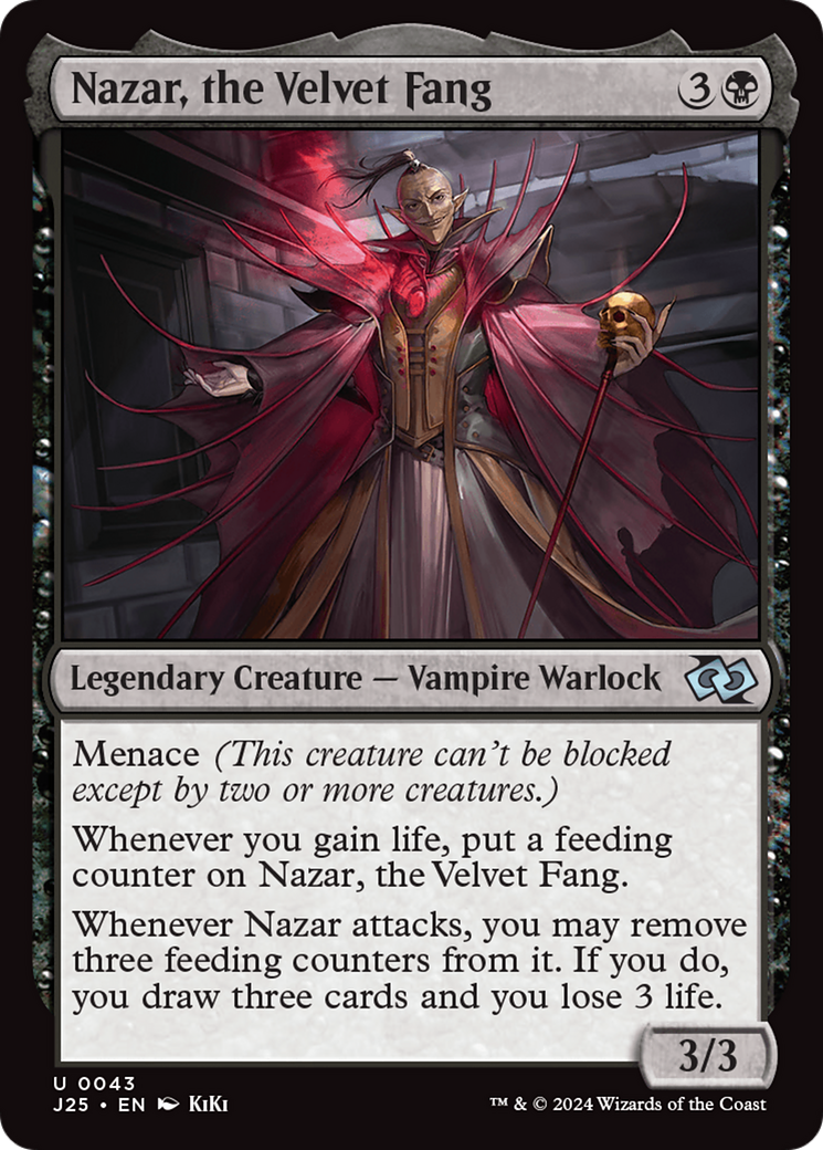 Nazar, the Velvet Fang (Anime) [Foundations Jumpstart] | Boutique FDB TCG