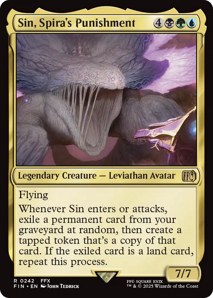 Sin, Spira's Punishment [FINAL FANTASY] | Boutique FDB TCG