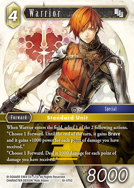 Warrior [Opus X] | Boutique FDB TCG