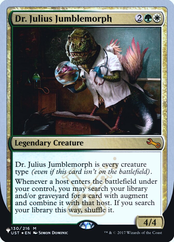 Dr. Julius Jumblemorph (Unfinity Foil Edition) [The List] | Boutique FDB TCG