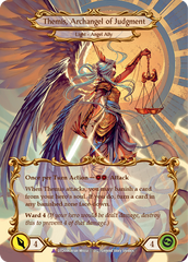 Figment of Judgment // Themis, Archangel of Judgment (Marvel) [DTD006] (Dusk Till Dawn)  Cold Foil | Boutique FDB TCG