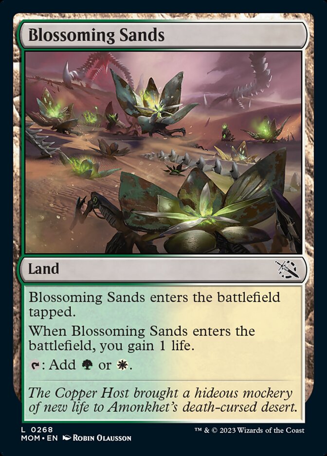 Blossoming Sands [March of the Machine] | Boutique FDB TCG