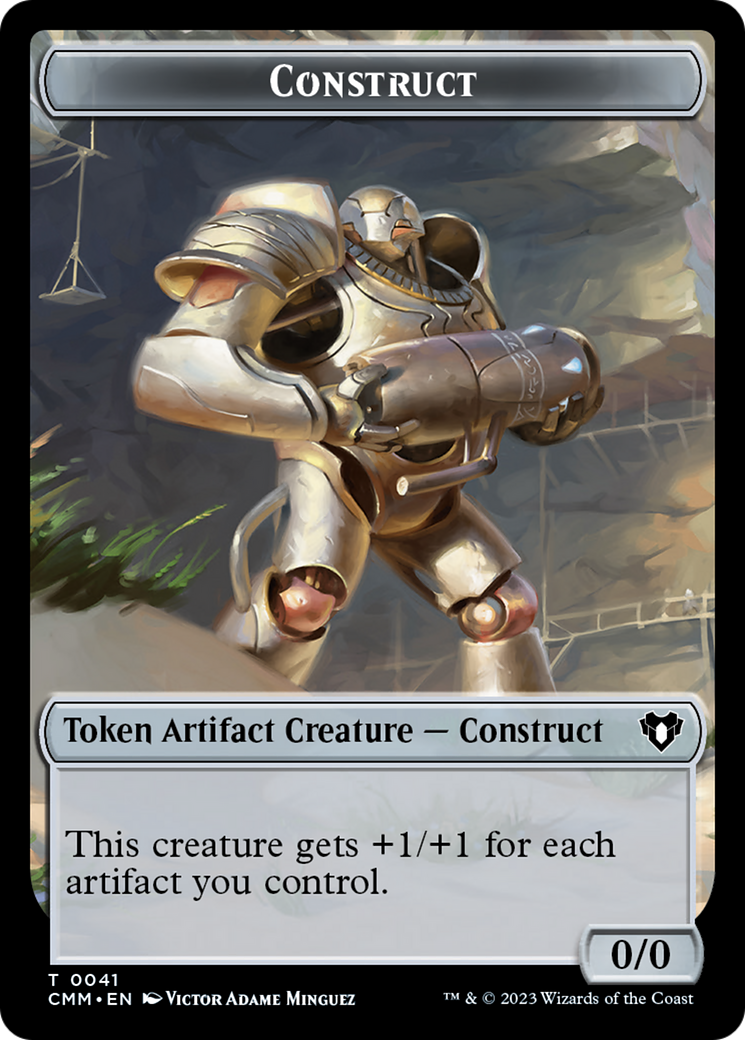 Construct Token (41) [Commander Masters Tokens] | Boutique FDB TCG