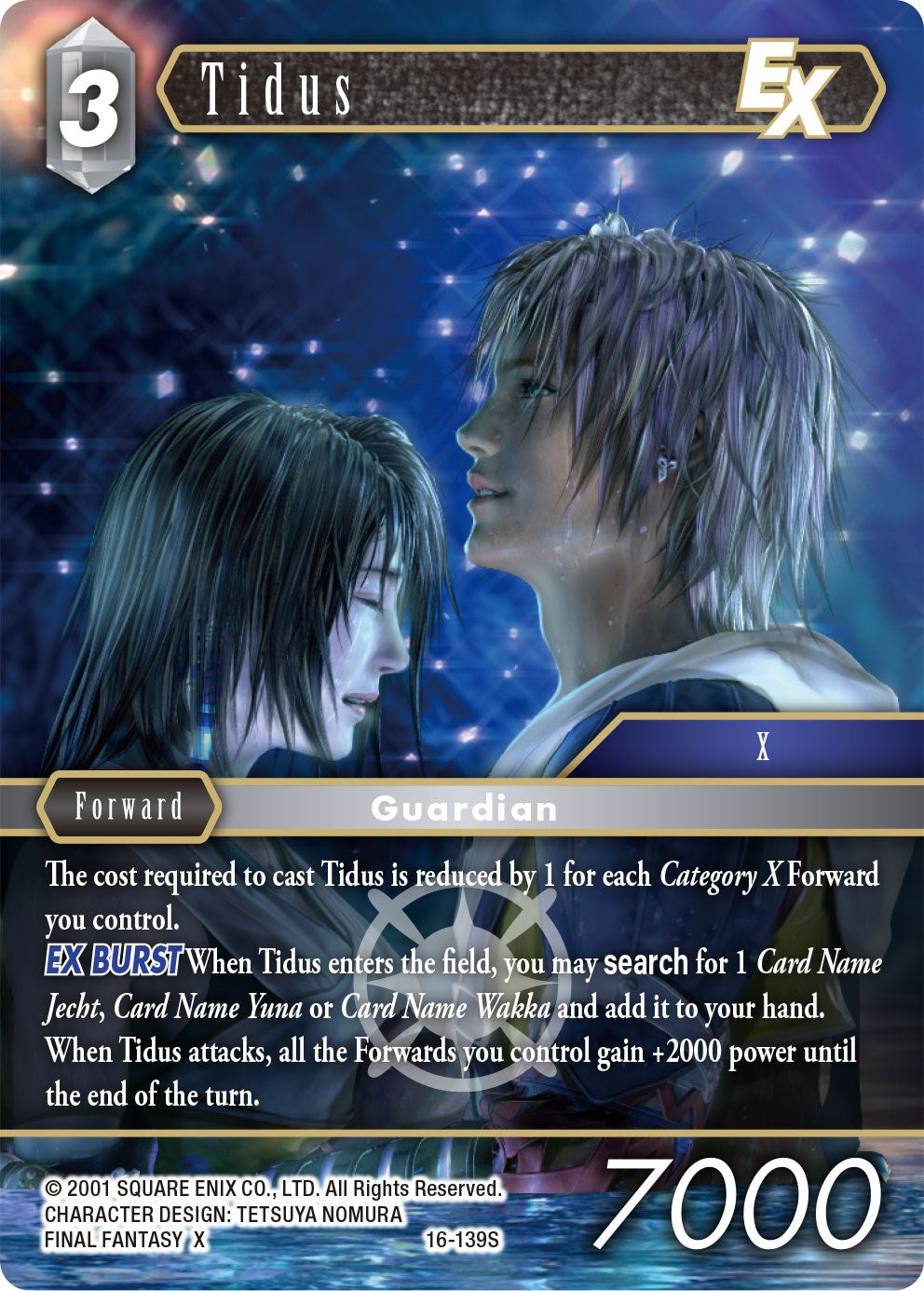 Tidus EX [Emissaries of Light] | Boutique FDB TCG