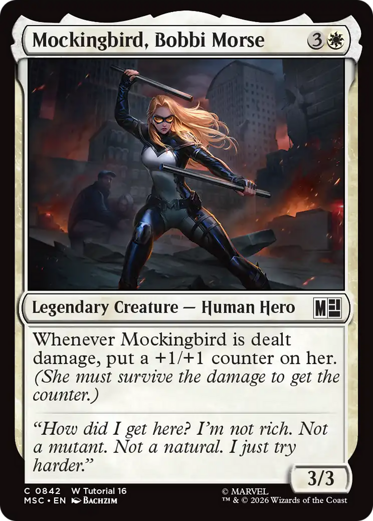 Mockingbird, Bobbi Morse (0842) [Marvel Super Heroes Commander] | Boutique FDB TCG