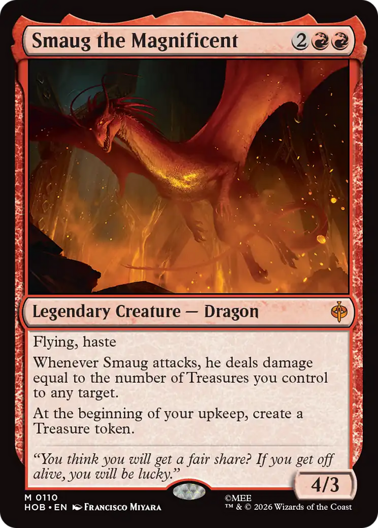 Smaug the Magnificent [The Hobbit] | Boutique FDB TCG