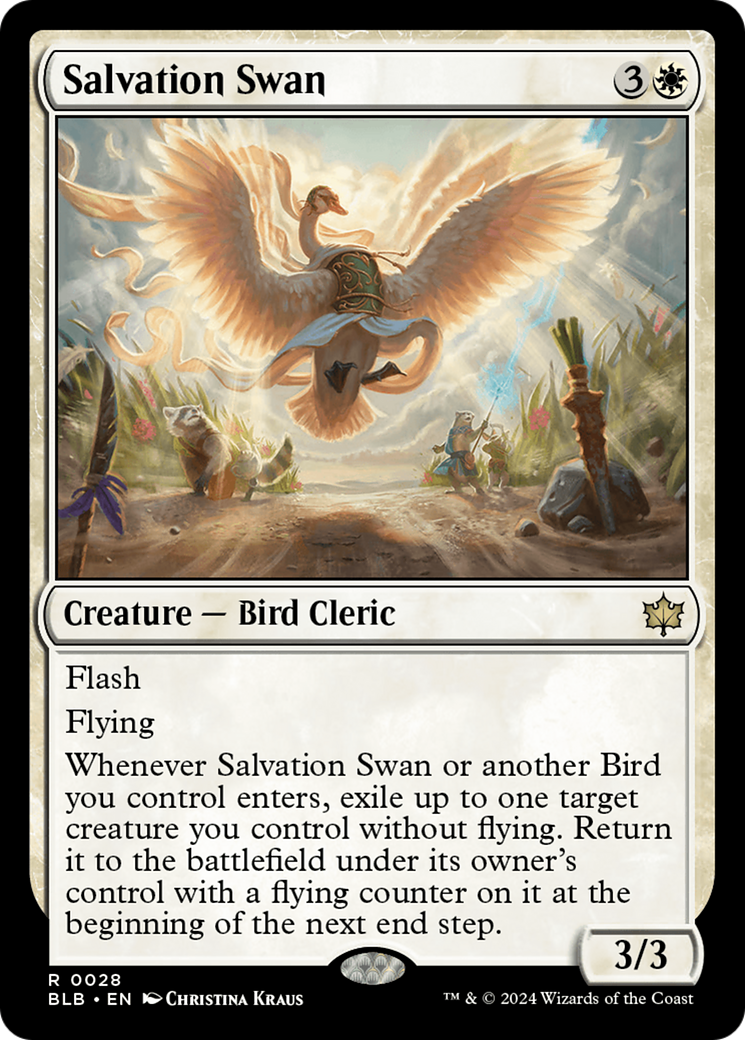 Salvation Swan [Bloomburrow] | Boutique FDB TCG