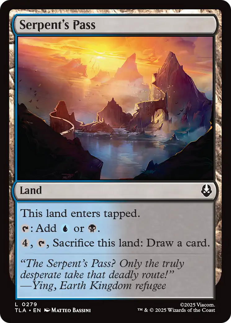 Serpent's Pass [Avatar: The Last Airbender] | Boutique FDB TCG