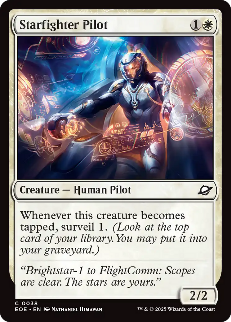 Starfighter Pilot [Edge of Eternities] | Boutique FDB TCG