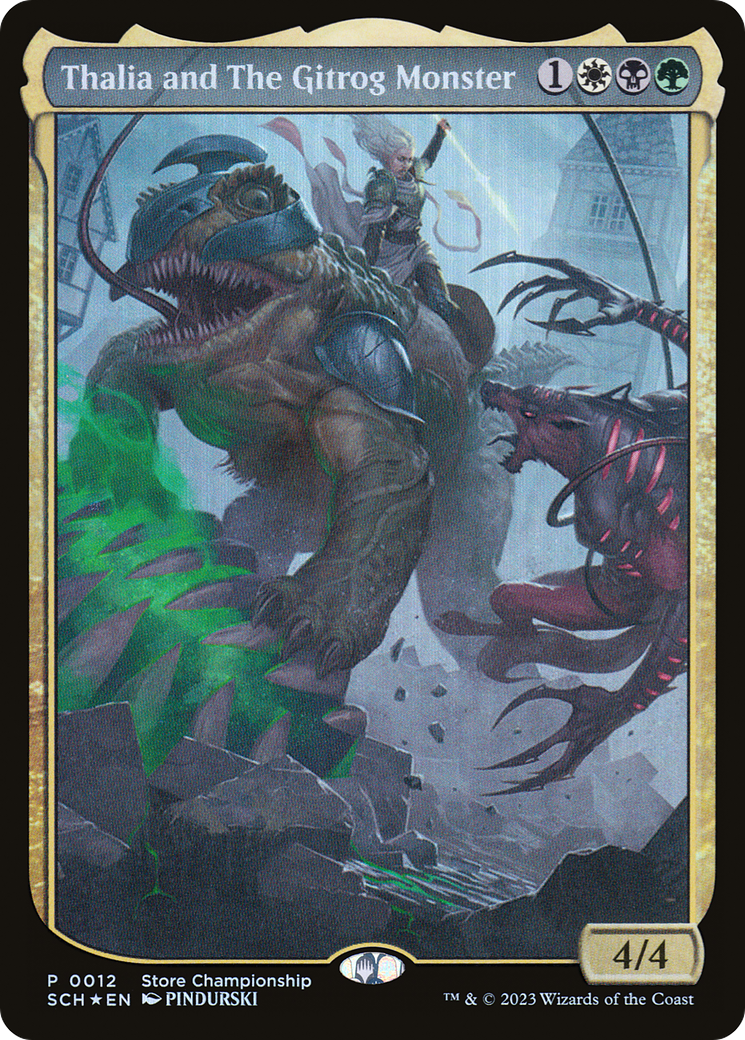 Thalia and The Gitrog Monster [Store Championships 2023] | Boutique FDB TCG