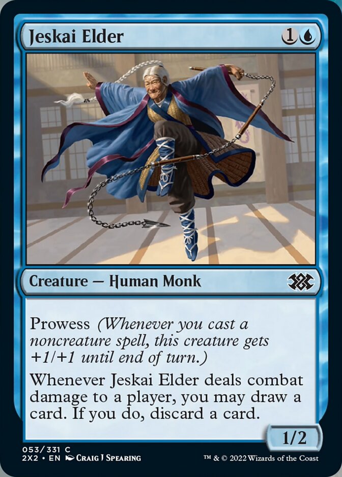 Jeskai Elder [Double Masters 2022] | Boutique FDB TCG