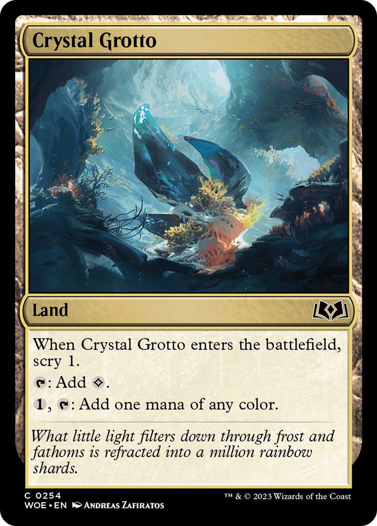 Crystal Grotto [Wilds of Eldraine] | Boutique FDB TCG