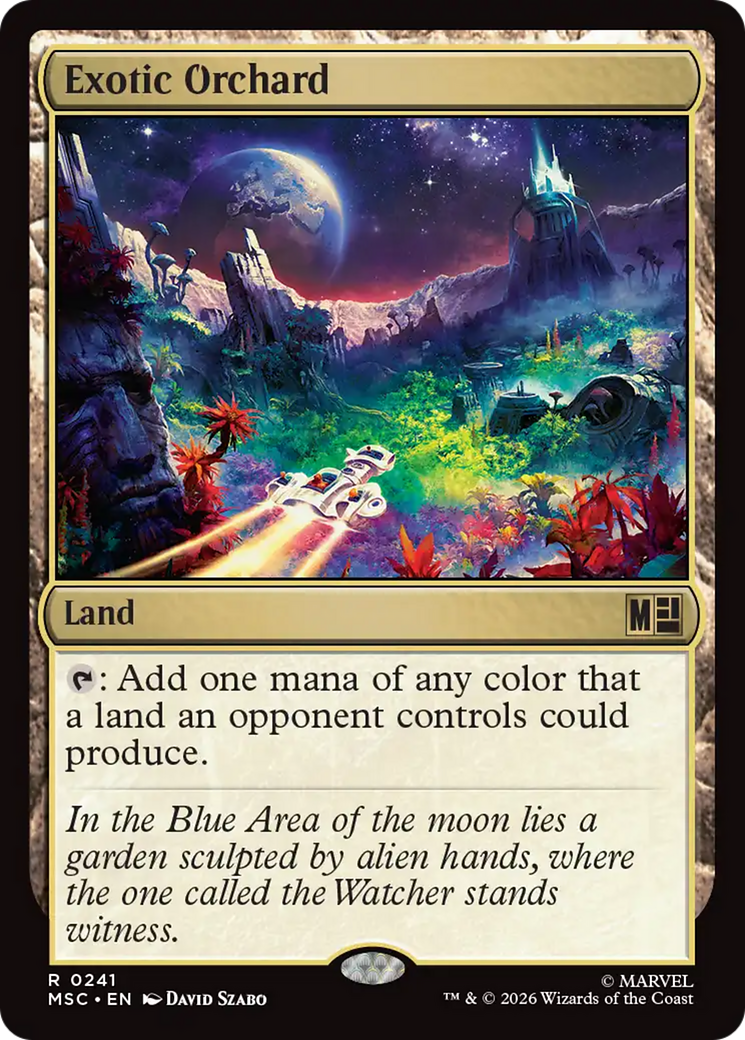 Exotic Orchard [Marvel Super Heroes Commander] | Boutique FDB TCG