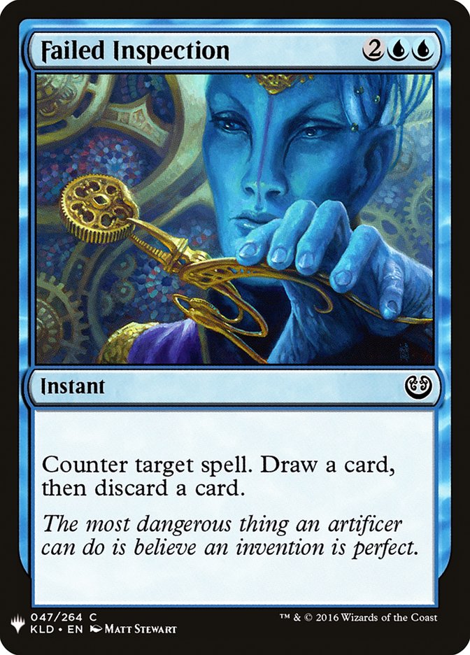 Failed Inspection [Mystery Booster] | Boutique FDB TCG