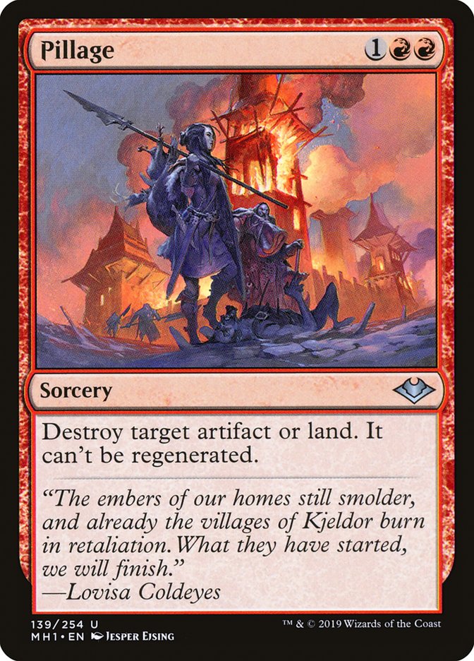 Pillage [Modern Horizons] | Boutique FDB TCG